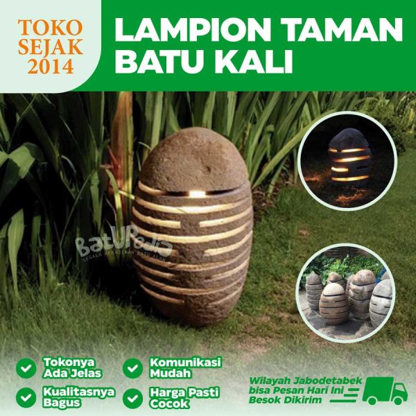lampion batu kali