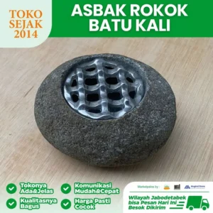 jual asbak rokok batu kali