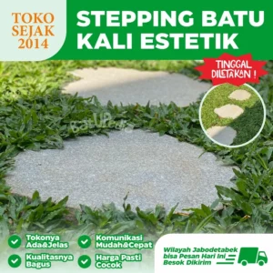 jual stepping batu kali estetik