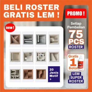 roster beton per pcs